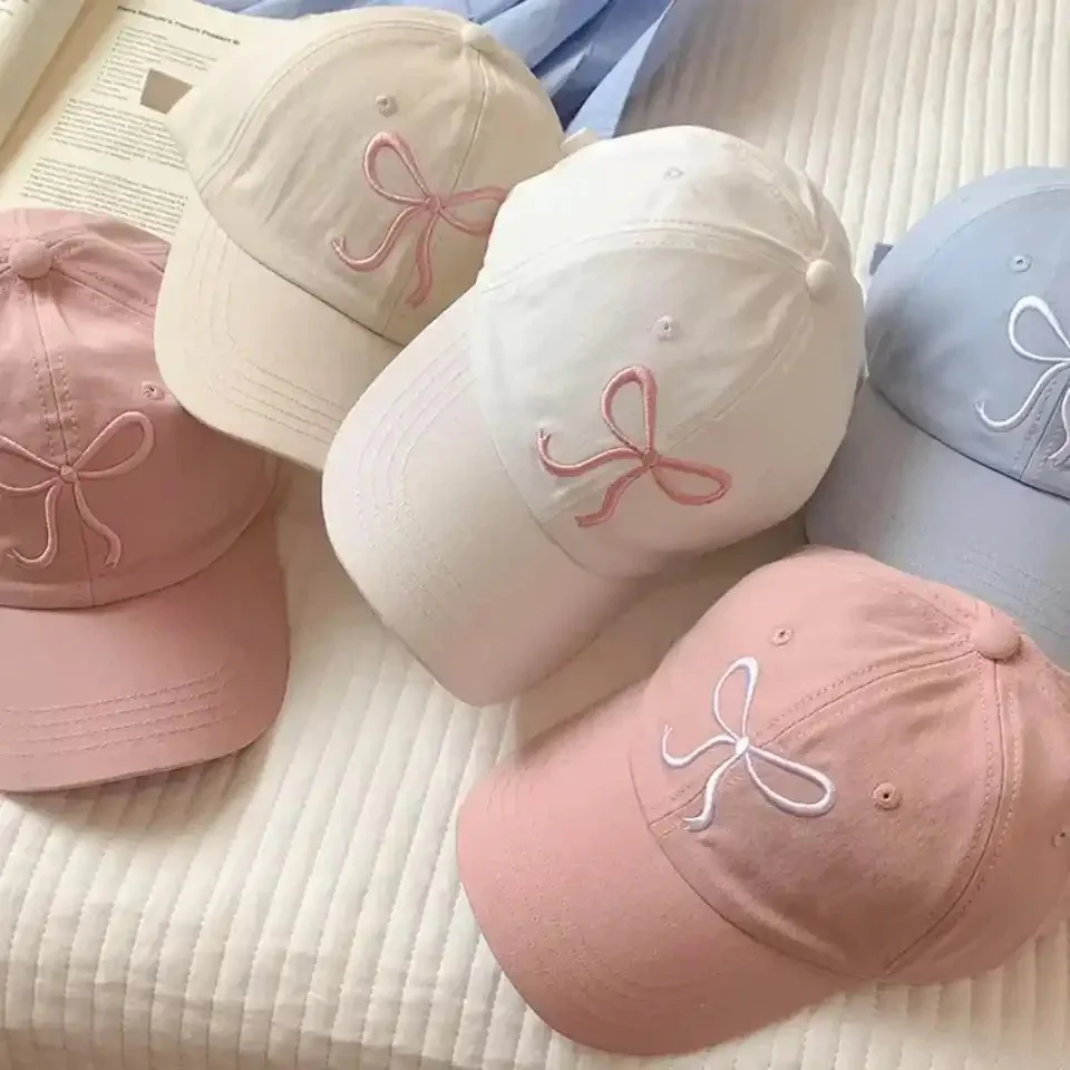 Cap With Bow Detail