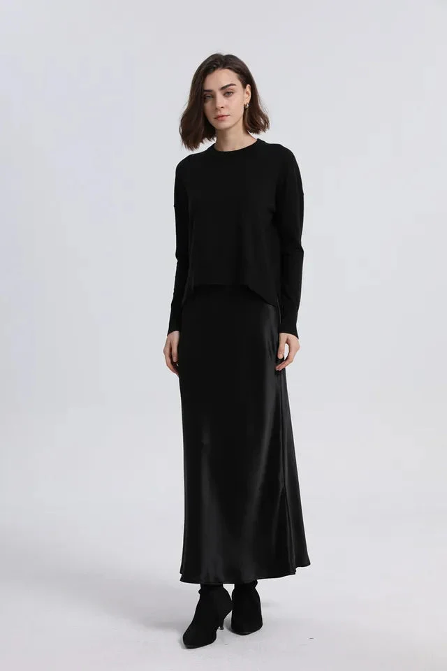 Caramel Satin Knit 2pc - Image 7