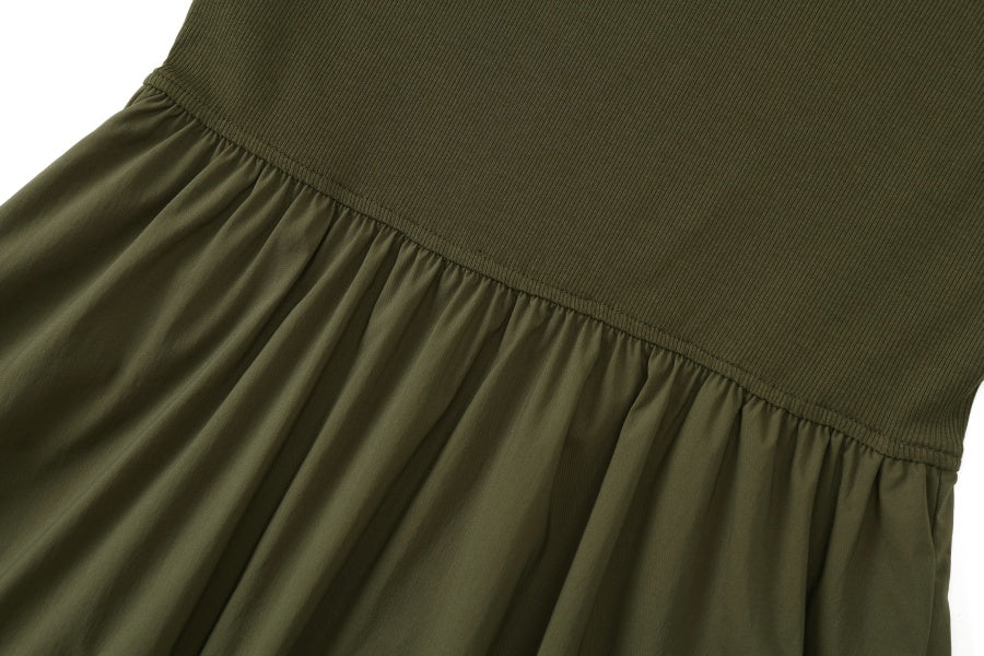 Circle Maxi Dress Green - Image 13
