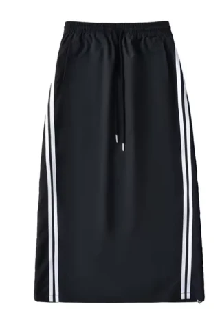Elastic Waist Sports Skirt