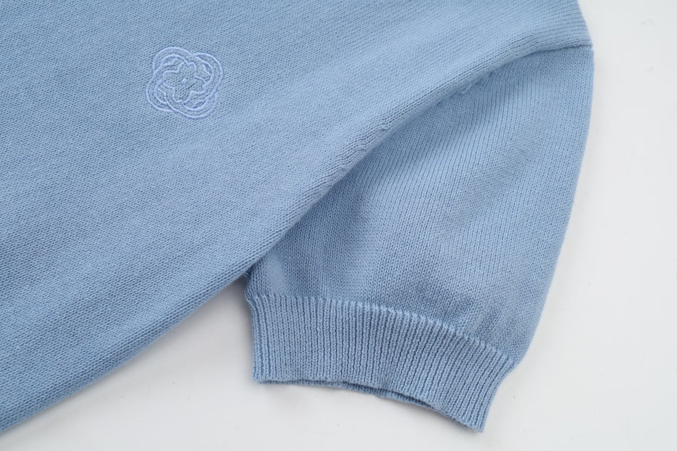 Knit Emblem Top - Image 2