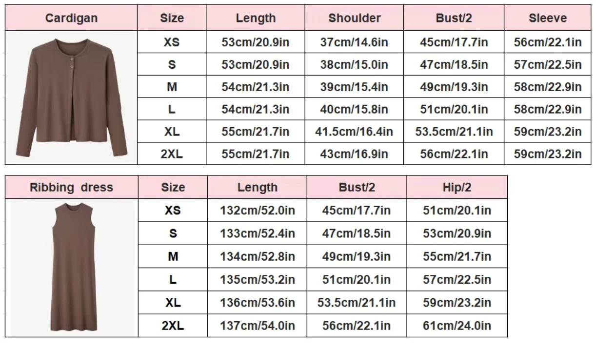 Ribbed Patch Sleeve Set Collection - Image 12