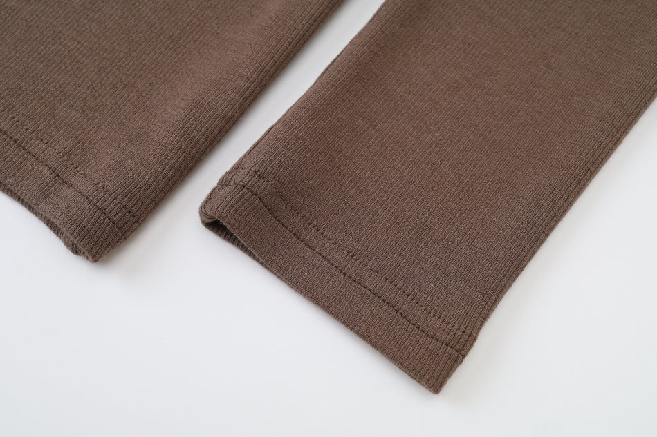 Ribbed Patch Sleeve Set Collection - Image 11