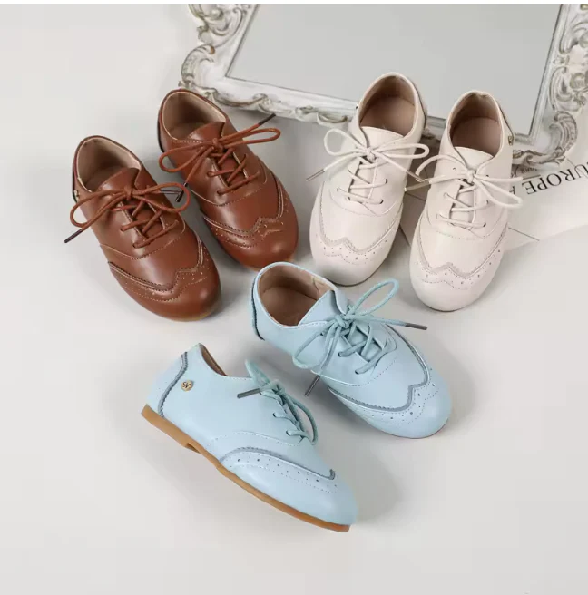 T-Bar Brogue Shoes - Image 4